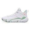 Anta Laser 4 Mesh Shock Absorption Non-Slip Wear-Resistant Mid-Top Basketball Shoes Men Sneakers White 112311607-6