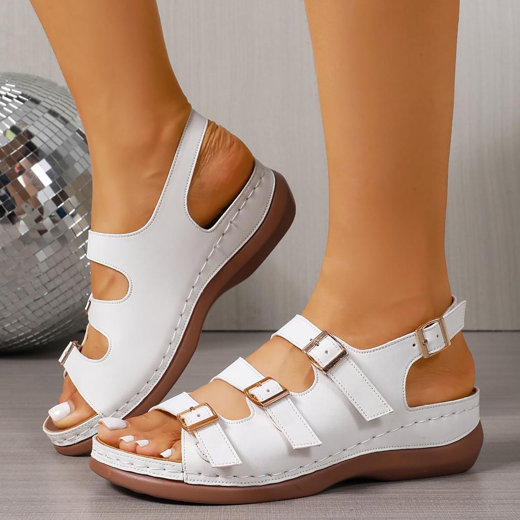 Platform Wedge Sandals Lightweight Summer Strap Casual Vacation Sandals Sandals Women Size 38 Wedge Sandals For Women Thong