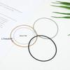 50 Pcs Beaded Gold-covered Spring Bracelet Diy Spiral Telescopic Carbon Steel Bracelet Elastic Non-Slip Bracelet Craft