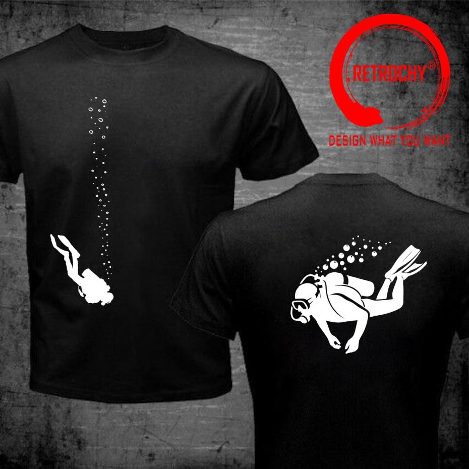 Funny Design Scuba Diving Diver Dive Design Shirt Unisex Fashion Trendy Casual Clothing Stylish Tops Tee Shirt Leisure Tshirt Unisex