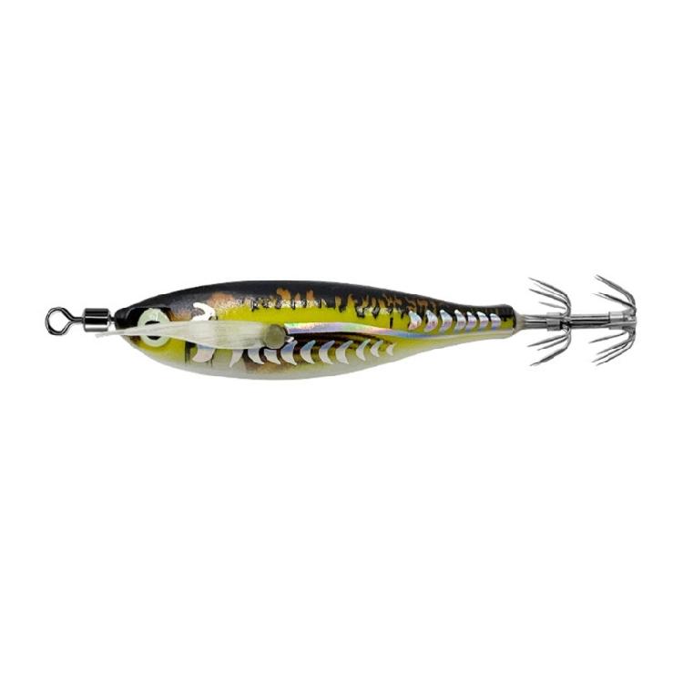 Luminously Squid Jig Hook Fishing Lures Baits Hard Artificial Shrimp Baits with Hook Hard Night Fishing Baits Enduring