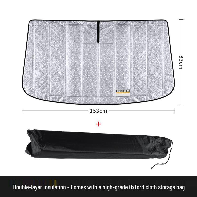 Car Windshield Sunshade - Heat Insulation & UV Protection Umbrella for Interior