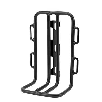 1 pièce Support de porte-bagages avant de vélo Sac de transport Support Accessoires de vélo Porte-bagages pour le cyclisme Tourisme en extérieur