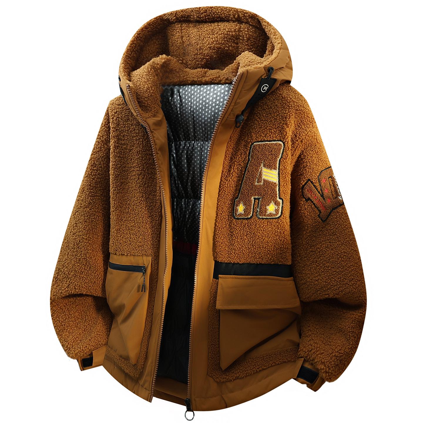 

Men s Plus Size Heated Lambswool Cotton Jacket with Graphene XL