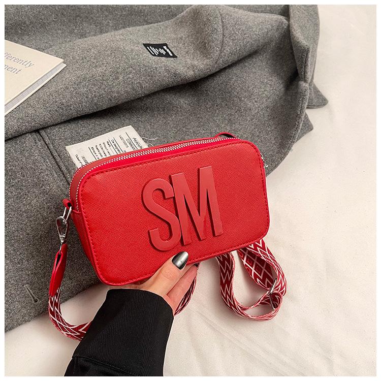 Women's Bag Shoulder Bag Winter Small Square Bag Average Size Zipper Fashion Versatile Bag