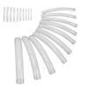 10pcs Long Flat Nail Tip Home Salon Nail Art Design Fake False Nail Set Manicure Tool