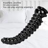 Total Length Diameter Anal Anal Prostate Anal Super Particle Protruding with Suction Black 34cm, 8cm, Plug, Beads, Expansion, Thick, Spiral, Bumps,