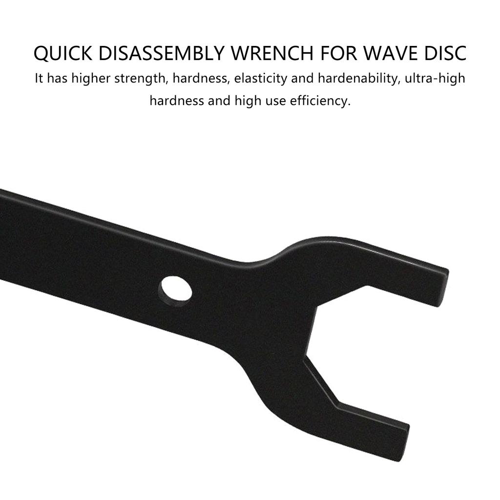 31.8cm Length Ergonomic Grip Wrench Spanner Tool for Various Motorcycle Bike Models Fork Disc Pressure Bearing Service