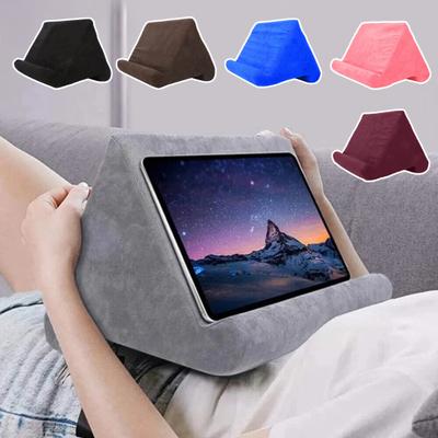Sünger Yastık Tablet Tutucu Çok Açılı Okuma Standı Tablet Cep Telefonu için Yastıklı Okuma Yastığı Yatak Koltuk Kullanımı