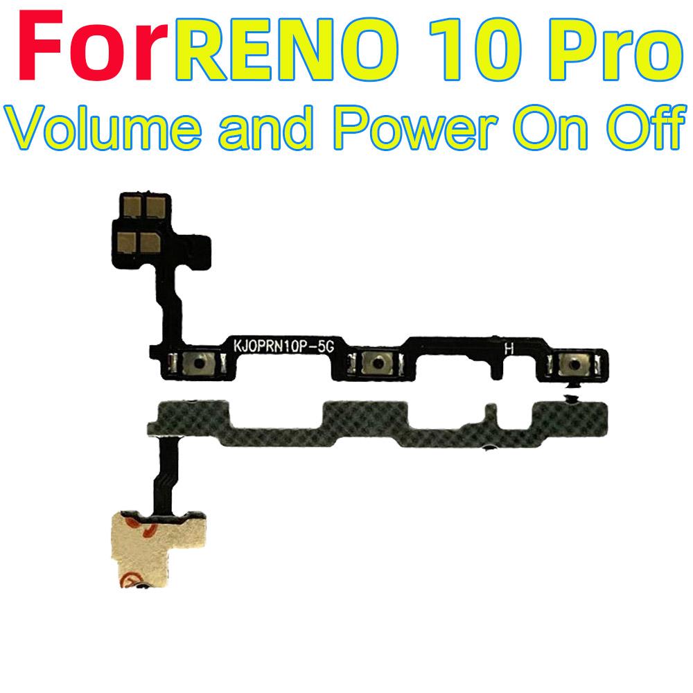 Power ON OFF Mute Switch Control Key Volume Button Flex Cable for OPPO Reno 10 Pro 5G Power On Off Volume Power Volume