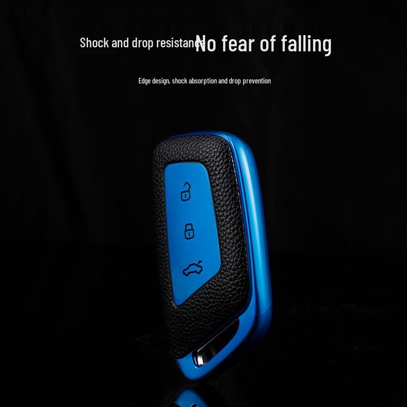 New Baojun RC6 RM5 RS5 RS3 Leather Grain Soft Rubber Key Holder