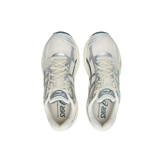 Asics Gel Kayano 14 Birch Dark Pewter Unisex Sneakers Cream 1201A019-200