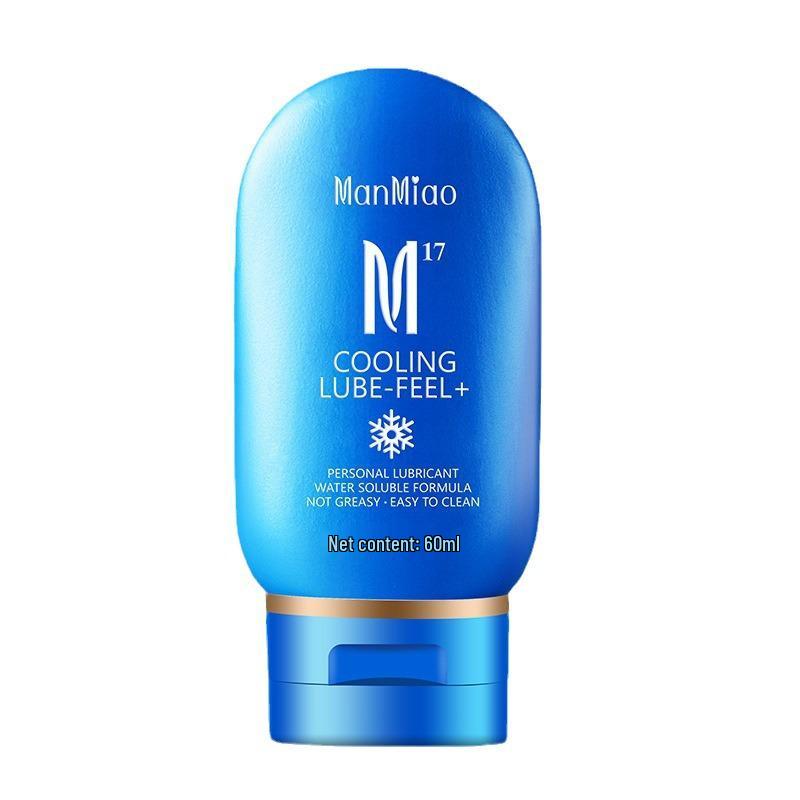 Manmiao 60ml Water-Based Body Lubricant: Classic, Hot, and Ice Sensations, Ideal for Massage and Adult Use.