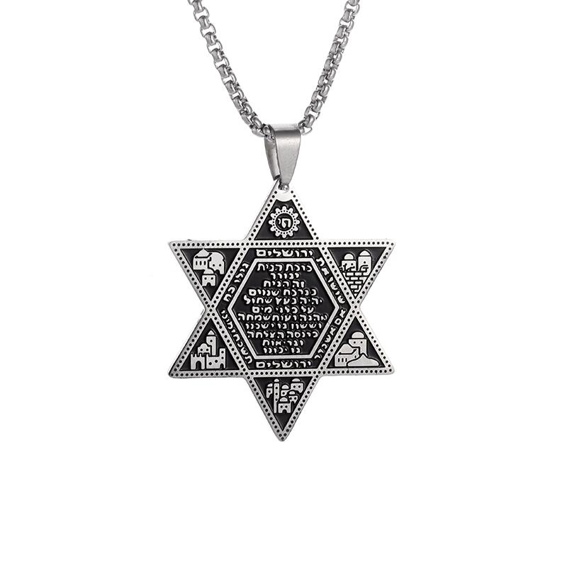 Exquisite Edelstahl beliebte Auge des Horus Medaille Halskette ägyptischen Totem Medaille Anhänger Männer Frauen Amulett Schmuck