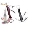 Bottle Opener 3 In 1 Design Durable Wine Corkscrew Stainless Steel Beer Opener with Cutter for Home Kitchen