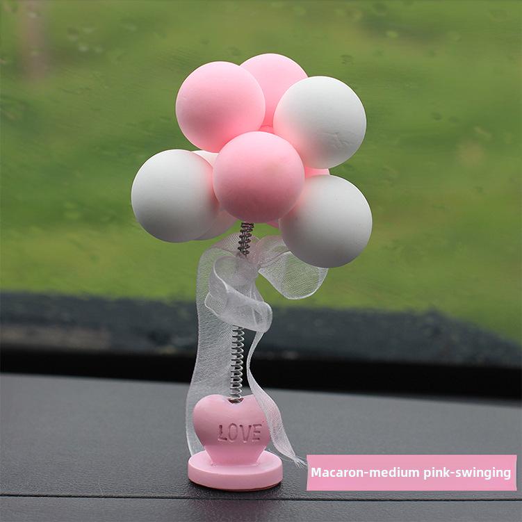 

Красочные украшения для автомобиля в форме сердца-макарона и аксессуары для торта