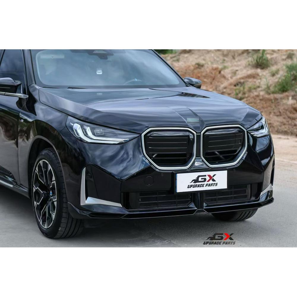 BMW X3 G45/G48 High-Quality Gloss Black Upgrade Kit: MP Front Lip, Fang Grille, Horn, Mirror Covers