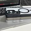 Luxury Cystal Clear Magnetic Phone Case For Samsung S26 S25 S24 Plus Ultra For Magsafe Wireless Charging Shockproof Back Cover