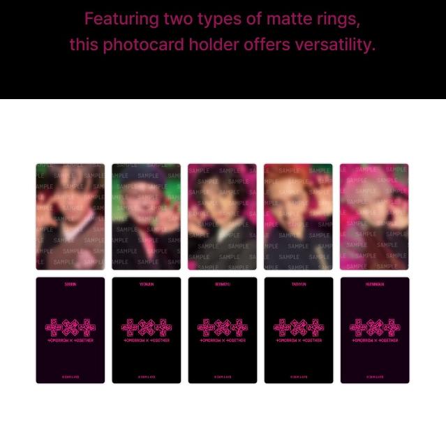 Pre-order TXT 7th Year: A Moment of Stillness in the Thorns Photo Card Holder