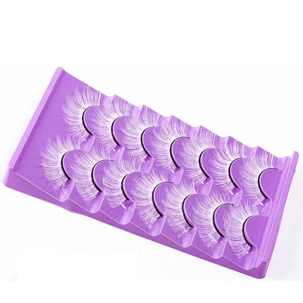 Exaggerated 3D Curled Lashes Lashes Extension Thick Fluffy Lashes  Stage Makeup
