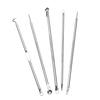 5 Pcs/Set Blackhead Face Acne Pimple Blemish Extractor Remover Tool Kit Set