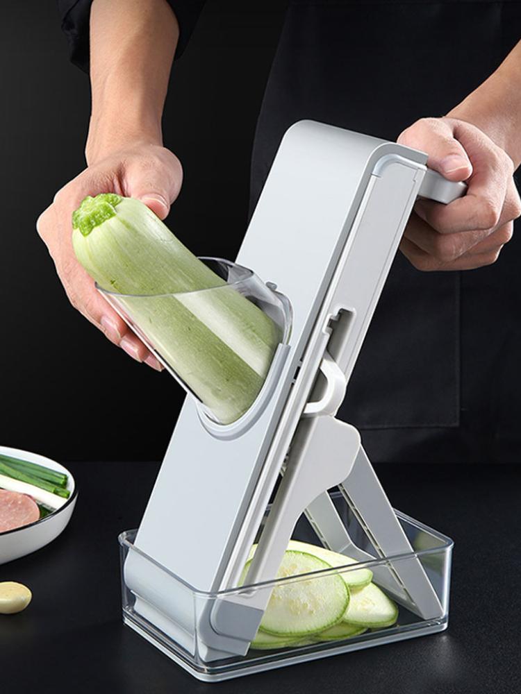 Multifunction Vegetable Cutter Stainless Steel Blade Meat Potato Slicer Carrot Grater Chopping Kitchen Accessories Gadgets