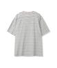 CGP Multi-Stripe Short Sleeve T-Shirt - Ivory