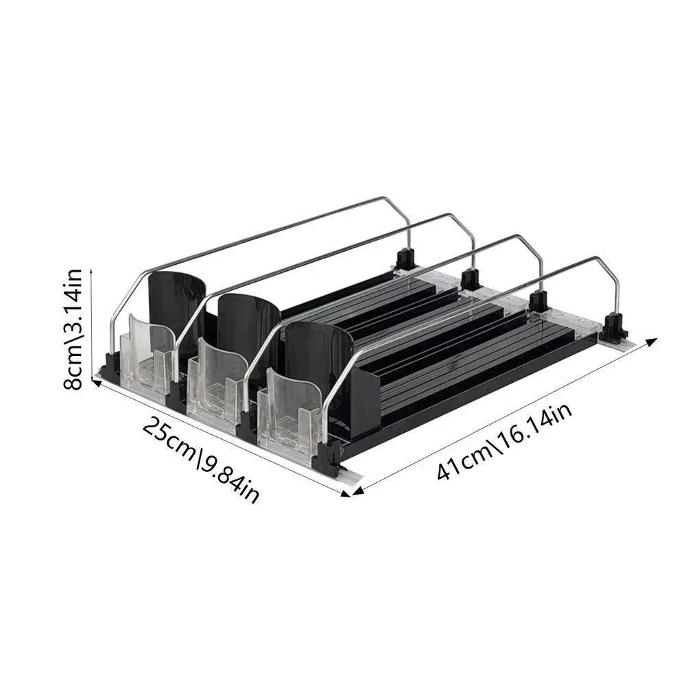 Automatic Drink Dispenser Drink Boosters Beer Beverage Cola Soda Holders Beverage Rack for Freezer Countertop and Supermarkets