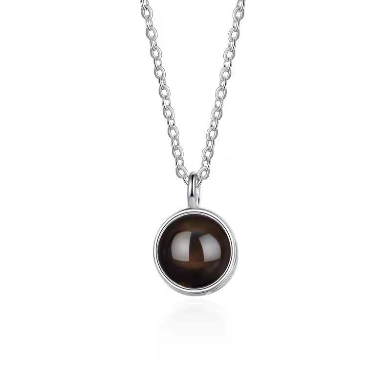 Multilingual 'I Love You' Nano Projection Necklace with Customizable Photo