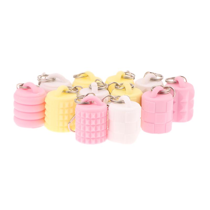 1/3 Pcs Silicone Lip Gloss Keychain Caps For Women Travel Convenient Beauty Product Accessories Travel Makeup Tool Accessory