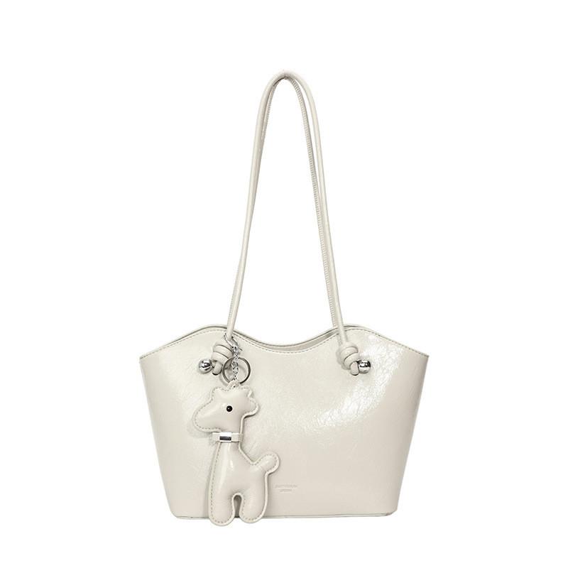 Color Trendy Solid Pu Bag Inner Zippered Compartments Classic Design Travel Bags