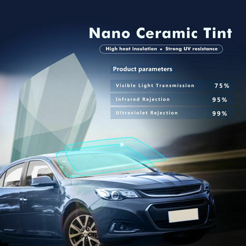 Film Auto Seitenfenster Film 1 Stück 75%VLT Anti-UV Schutz
