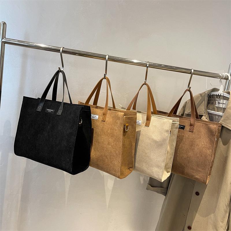 Versatile Crossbody Bag for Women Office Commuter Bag High Capacity Shoulder Bag Retro Shopper Shopping Bag New