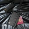 Minimalistisk Handväska RFID Stöldskyddad Kort Hållare X-Pac Vattentät Slitstark Nylon Herr Utomhus Resa Sport Plånbok med Klätterspänne