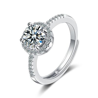 Women's Ring Flashing Zirconia Diamond Ring Fashionable And Lively Design Ring