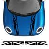Auto-Haubenstreifen Aufkleber Racing Vinyl-Aufkleber für MINI Cooper S R55 R56 F56 F55 F57 F60 R60 Countryman JCW Auto Zubehör