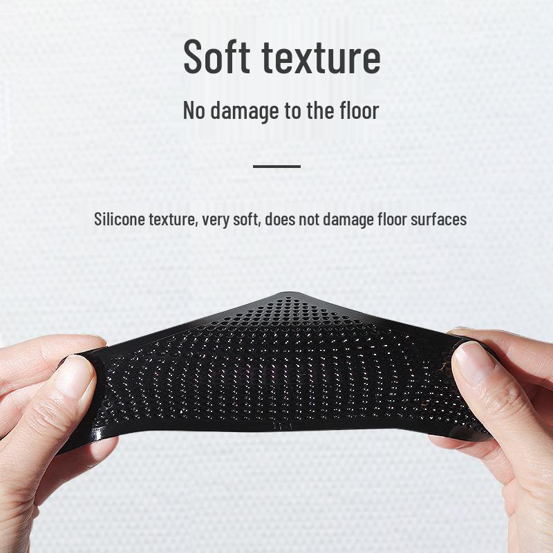 Anti-Slip Washable Nano Carpet Stickers – No Residue, Traceless Adhesive Triangles