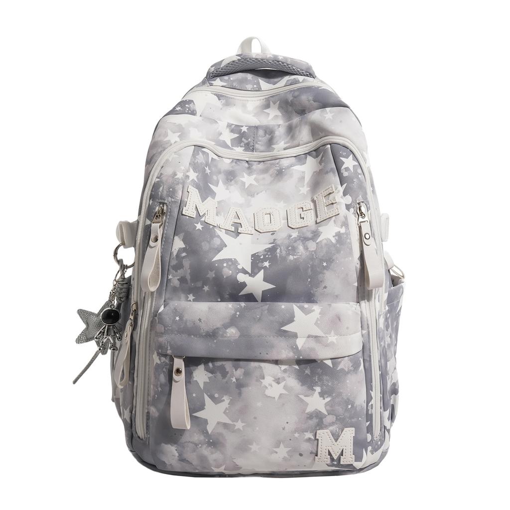 Schoolbag1011 new simple fashion large capacity junior high school student schoolbag leisure simple computer travel backpack