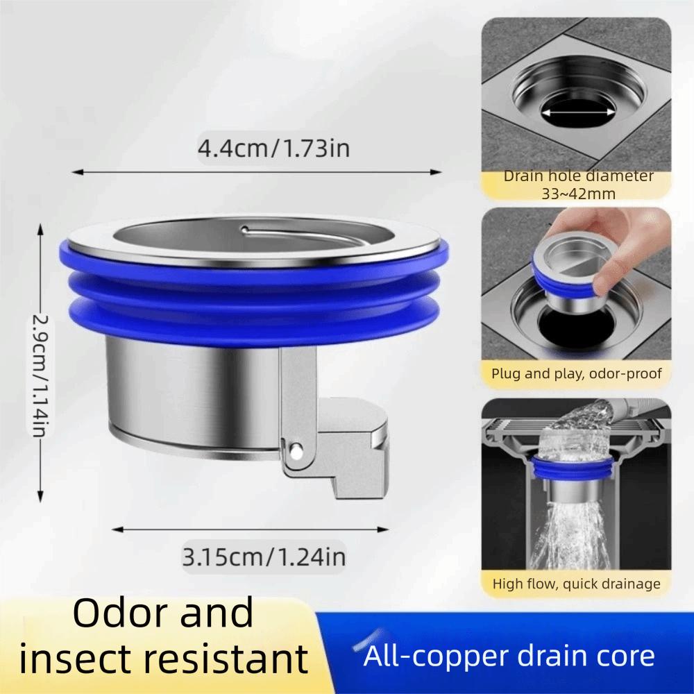 Anti-backflow Floor Drain Core Anti-insect Self Sealing Core Water Stop Valve  Kitchen
