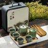 Portable Travel Tea Set Household Simple Beam Pot Portable Tea Set Company Event Annual Meeting Gifts