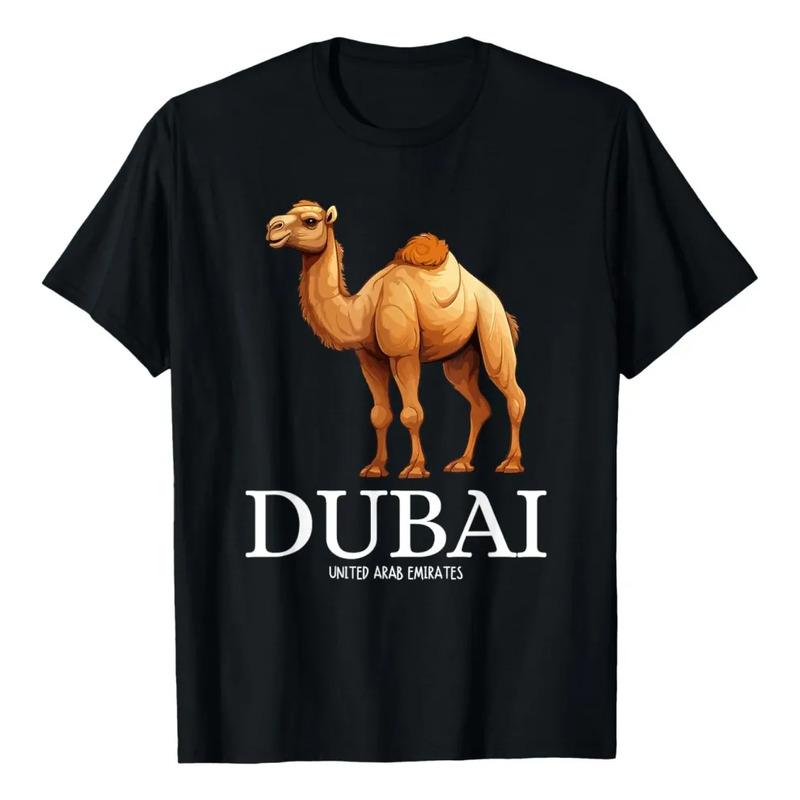Camiseta De Lembran?a De Camelo De Dubai S разноцветный