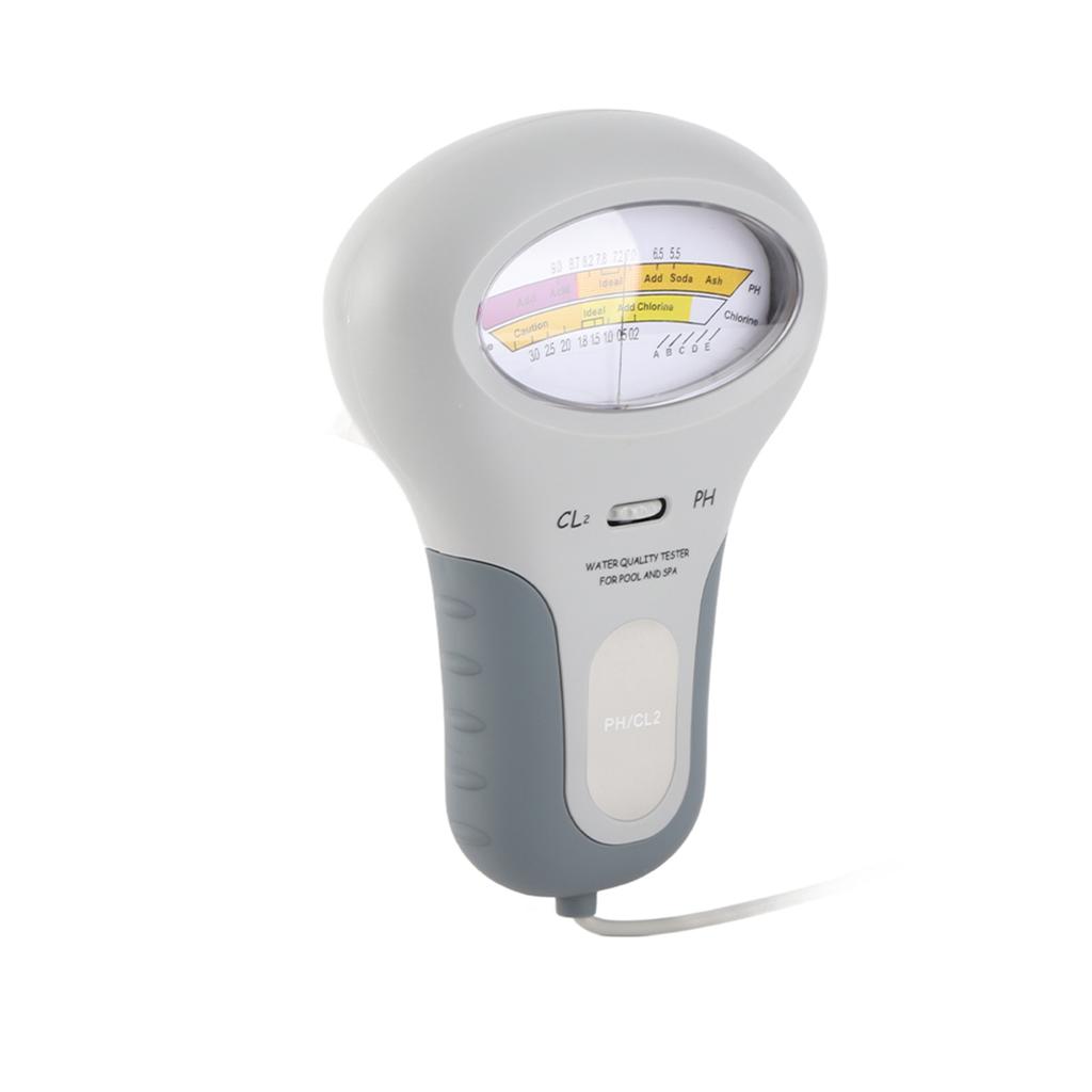Chlorine Tester 2 In 1 Pool Water Quality Tester Portable PH Chlorine Water Quality Analyser for Swimming Pool Tap Water