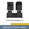 Compatible TPE Floor and Trunk Mats for 23-24 Jetour Traveler/Shanhai T2