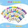 Flashcard Parlanti Cantonese Mandarino Inglese, Flashcard di Apprendimento Trilingue Giocattoli per Bambini Piccoli, 510 Parole Visive, regalo di compleanno