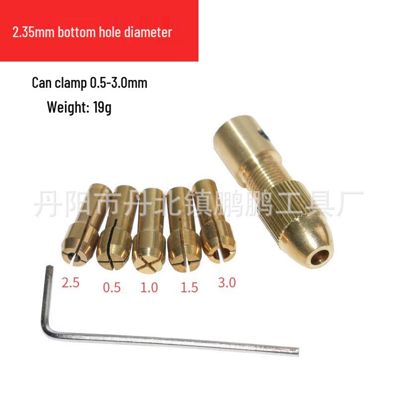 Mandrin hexagonal cu trei bacuri 0.3-8.0mm Convertor mini pentru burghiu pentru polizor electric