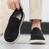 Fashion Men's Stylish Canvas Casual Shoes Lightweight Male Casual Shoes Breathable Sneakers Comfy Ultralight Men Flats Simple Lazy Shoes