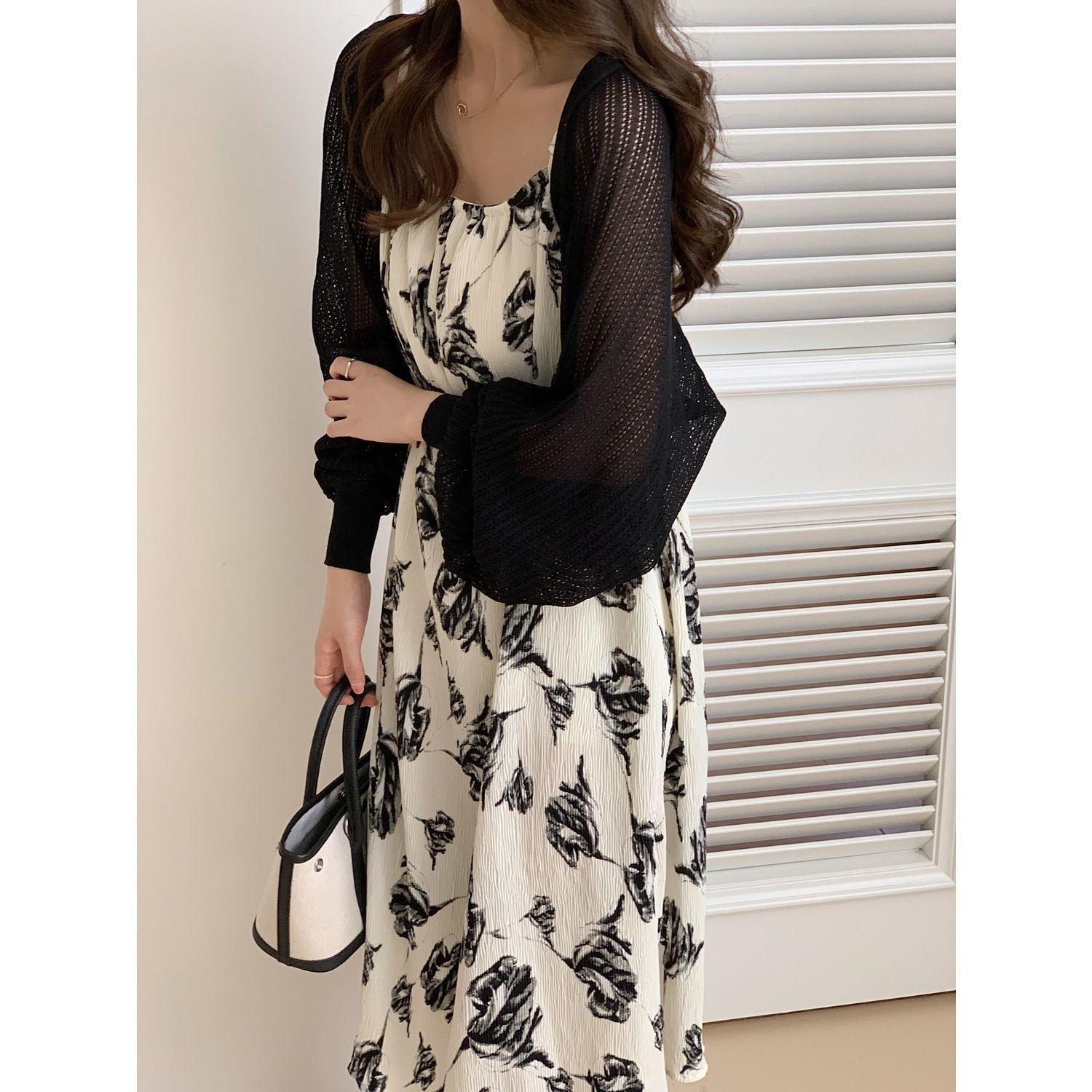 

Весільний піджак Болеро Жіноче плаття з плечима Вечірня накидка з довгим рукавом Прозоре відкрите спереду покриття Літнє пальто з плечима S (42.5-52.5)kg