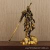 Metal Craft Black Mythology Wukong Monkey King Desktop Decoration Hellfire Fighting Buddha Ornament