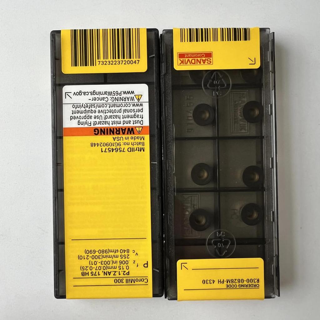 Original Sandvik / R300-0828M-PH 4330 /  CNC lathe carbide blade 10 Pcs