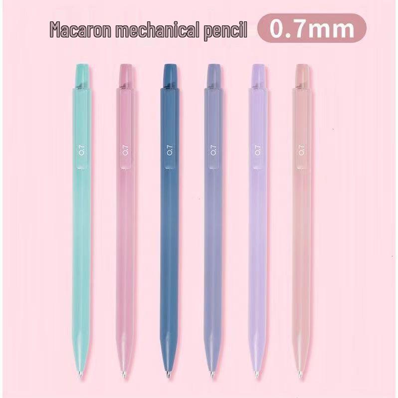 

Tianzhuo Click Mechanical Pencil - Morandi Colors, 0.5mm & 0.7mm, Minimalist Sharpen-Free Automatic Drawing Pencil.